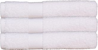 Blanc Avenue Juego de 3 toallas grandes de baño 100x150 cm 500 gr/m² 100% algodón