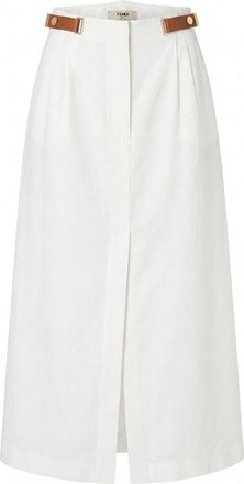Fendi New Linen Skirt