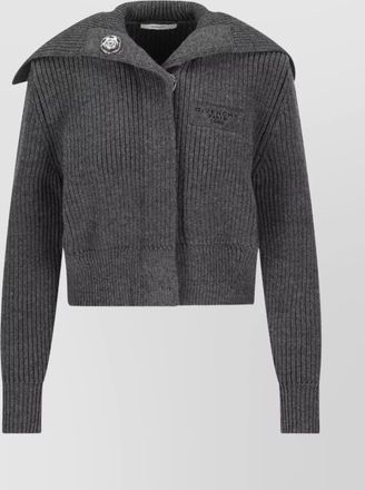 Givenchy crewneck wool cardigan