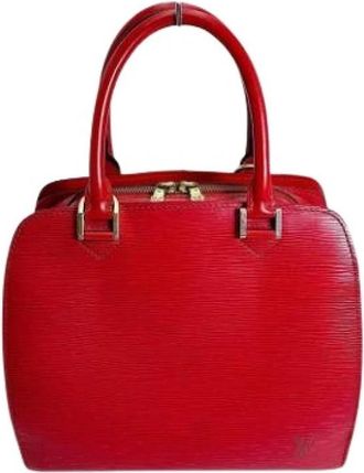 Louis Vuitton Pre-owned Vintage Handtas - Dames - Vintage Handtas - Rood - ONE Size - Leer - Vintage