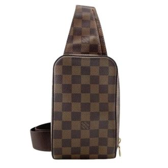 Louis Vuitton Pre-owned Cross Body Bags, unisex, Brown, Size: ONE SIZE Pre-owned Damier Shoulder Sling Bag
