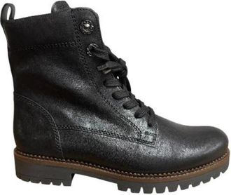 Gabor Lace-up Boots - Dames - Veterlaarzen - Zwart - 39 1/2 EU - Schoenen