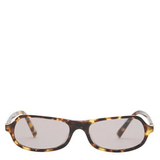 Miu Miu Sunglasses, female, Brown, Size: ONE SIZE MU B10Su 55-17 Sunglasses