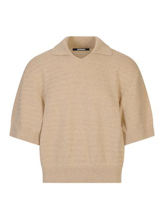 Jacquemus Le Polo Maille Chevron