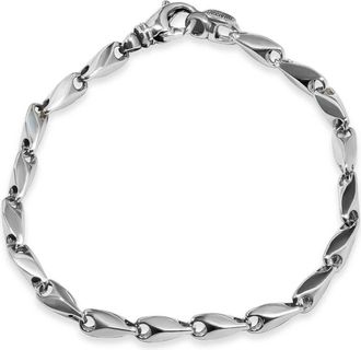 Pompeii3 Mens Classic Seed Link 14k Gold (26gram) or Platinum (42gram) 4mm Bracelet 8