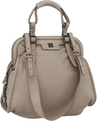 Givenchy Pre-owned Handbags, female, Gray, Size: ONE SIZE Pre-owned Hand Bag