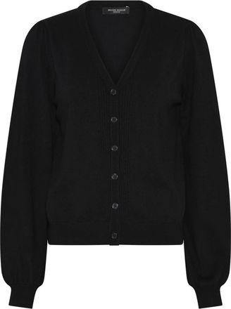 Bruuns Bazaar Truien & Vesten, Dames, Zwart, M, Nylon, Anemonebbcarlinas Cardigan