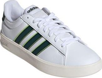 adidas Grand Court 3-0 Sneaker in Ftwr White/Ivy/Solar Slime at Nordstrom Rack, Size 10.5