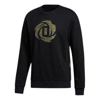 adidas Mens adidas Basketball Sports Pullover Black GP6115