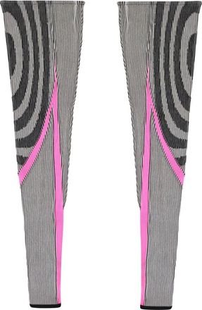 Paolina Russo Ondergoed, Dames, Veelkleurig, S, Polyester, Geribbelde beenwarmers