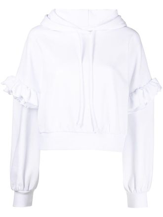 Onefifteen x BEYOND the RADAR hoodie - women - Cotton/Polyester - M - White