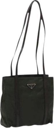 Prada Pre-owned Nylon prada-bags - Dames - Vintage Shopper - Groen - ONE Size - Nylon - Vintage