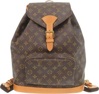 Louis Vuitton Brown Monogram Backpack (Pre-Owned)