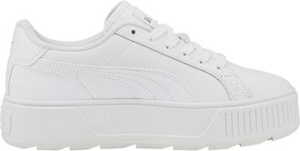 Puma Dames/Dames Karmen Leren Trainers (Wit)