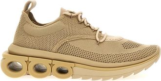 Ferragamo Nima Sneakers - Dames - Sneakers - Beige - 35 EU - Leer - Schoenen