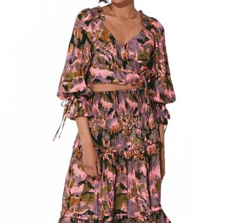Cleobella Leighton Crop Top In Tapestry