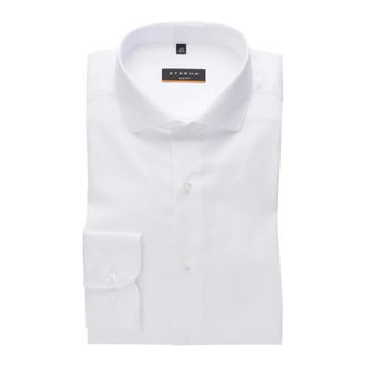 Eterna Heren, Overhemden, Wit, Maat: 3XL Katoen