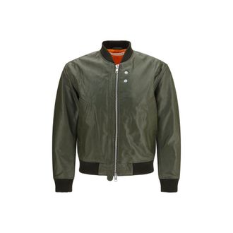 Sunflower Sunflower Calf Leather Bos Taurus Mens Bomber