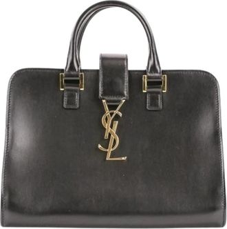 Saint Laurent Pre-owned Handbag - Dames - Vintage Handtas - Zwart - ONE Size - Vintage