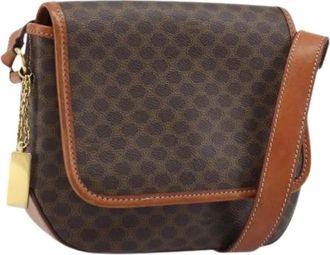 Celine Pre-owned Cross Body Bags, female, Brown, Size: ONE SIZE Pre-owned Vintage Shoulder Bag
