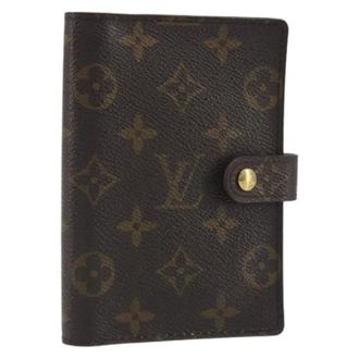 Louis Vuitton Pre-owned Day Planner Cover - - Pre-owned - Donna - Marrone - ONE SIZE