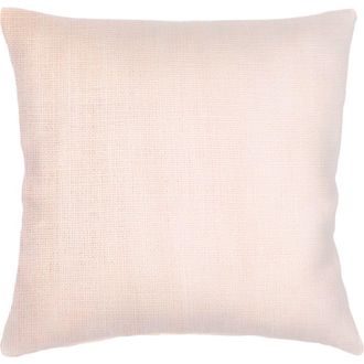 Anaya with Love So Soft Linen Euro Pillow with Down Alternative Insert in Light Pink at Nordstrom, Size 26X26