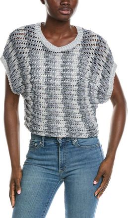 Z Supply Z Supply Ballast Crochet Stripe Top