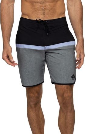 Travis Mathew Level Five Heat Board Shorts in Black at Nordstrom Rack, Size 40