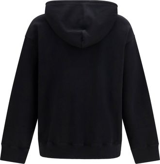 Maison Margiela Mens Cotton Hoodie Black Sweatshirts Sweater