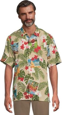 Tommy Bahama Santas Day Mens Clothing Nomad Khaki : 3XL, Silk