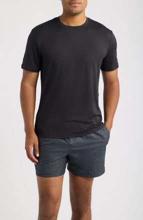 Zella Dynamic T-Shirt in Black Heather at Nordstrom, Size Xx-Large