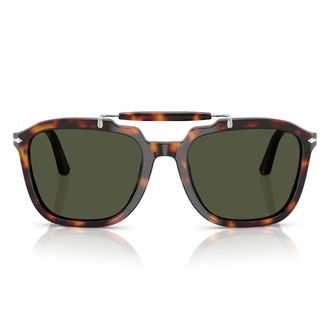 Persol Sunglasses Po0203 S 24/31 Senna Havana/Green Unisex