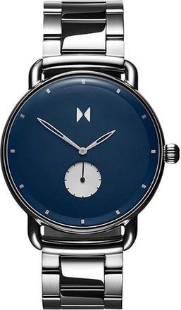 MVMT Revolver Stainless Steel Horloge - Heren - Horloges - Blauw - ONE Size - Accessoires