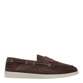 Prada Loafers, male, Brown, Size: 10 1/2 US Mocassino