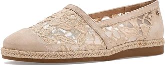 Paul Green Danica Flats Womens Flat Shoes Sabbia Biscuit Suede Blossom Mesh : AT 7.5 (US Womens 10) M