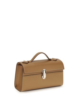 Savette Womens Pochette Symmetry Saddle Leather Calf Shoulder Bags