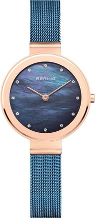 Bering Classic Watch - Dames - Horloges - Blauw - ONE Size - Accessoires