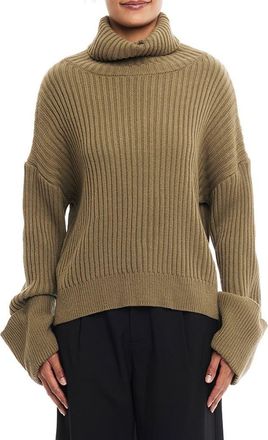 LBLC The Label Liam Sweater in Olive at Nordstrom, Size X-Small