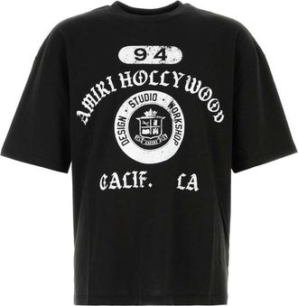Amiri Black Crew Neck T-Shirt
