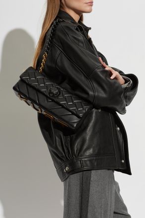 Kurt Geiger Kensington East West Kurt Shoulder Bag, Womens, Black