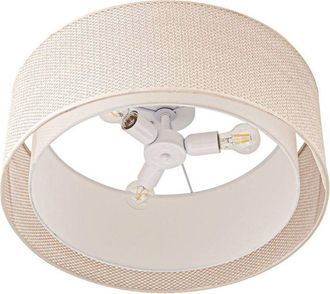Lindby Lindby L&aacute;mpara De Techo soula En Blanco Pl&aacute;stico