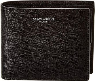 Saint Laurent Leather Bifold Wallet