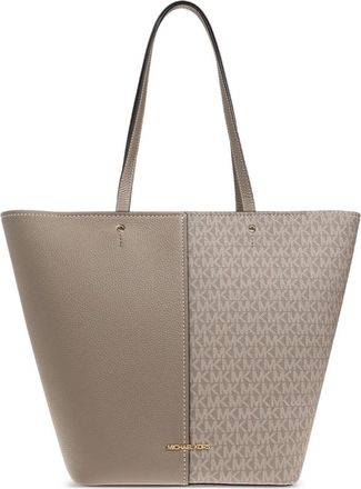 Michael Michael Kors Borsa tote in tela con logo 2020 - Marrone