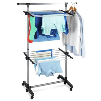 WENKO Maximex Modelo Modular Tendedero Plateado