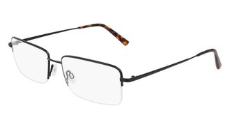 Flexon Demo Rectangular Mens Eyeglasses FLEXON H6073 002 59