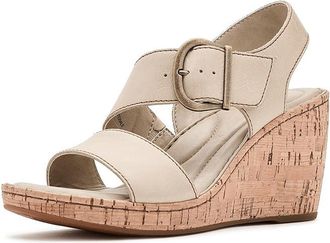 Born Sapphire Womens Wedge Shoes Grey/Stone : 11 M, Leather