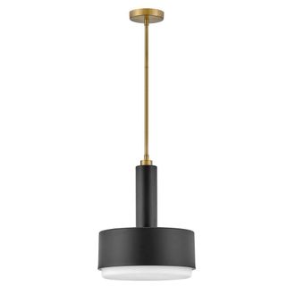 Netlighting Hinkley Cedric Cylindrical Pendant Black 2x E27