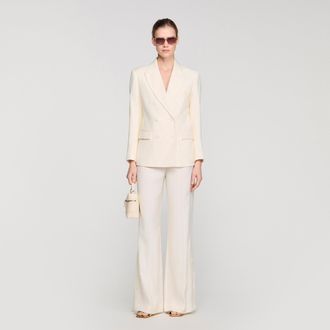 Sandro Double-breasted suit jacket