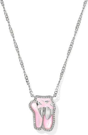 Kendra Scott Ballet Short Pendant Womens Necklace Womens Necklace White, Brass/Pearl