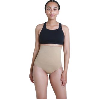 Ingrid & Isabel Postpartum Compression Undies in Beige at Nordstrom, Size X-Large